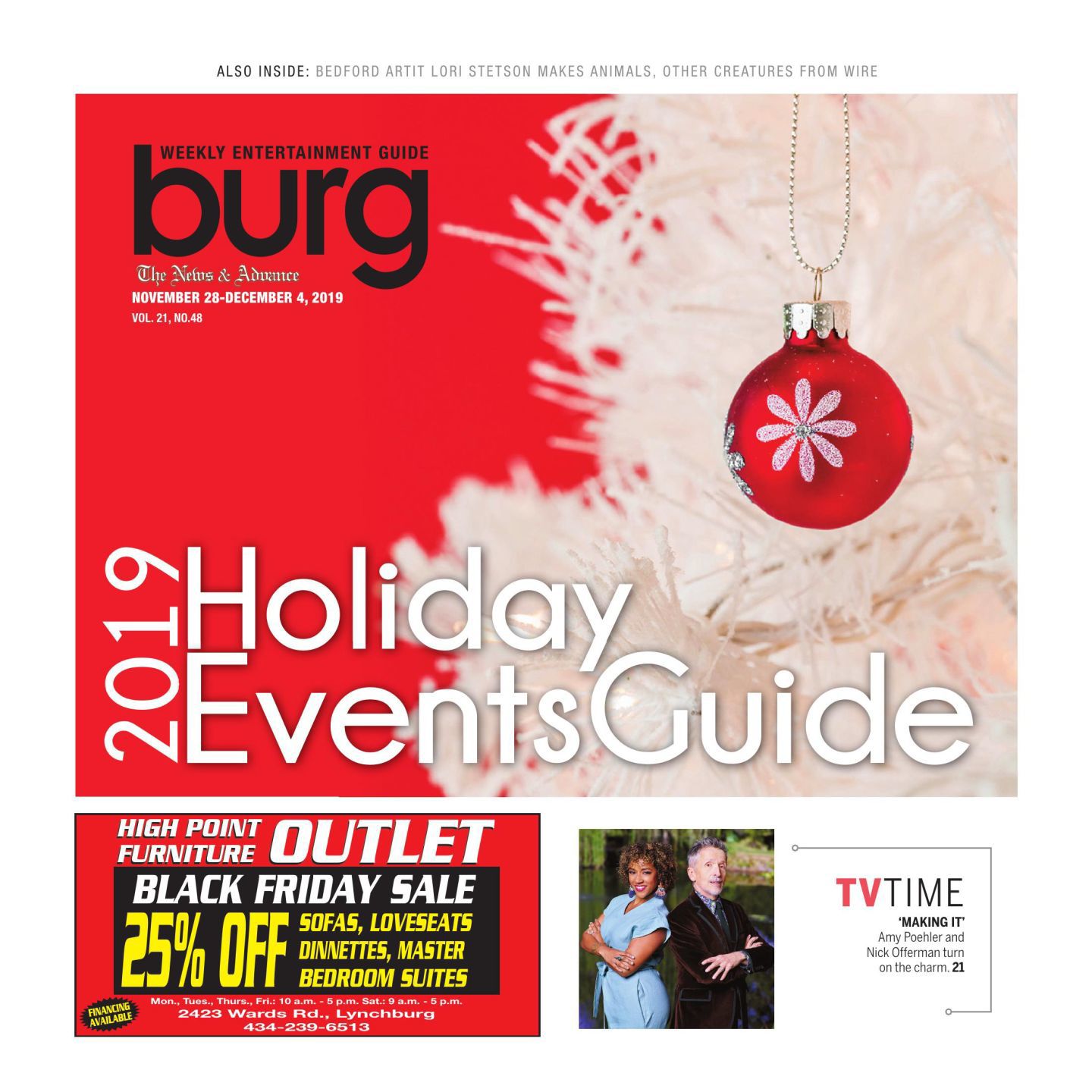 11 - Nov. 28 - Holiday events